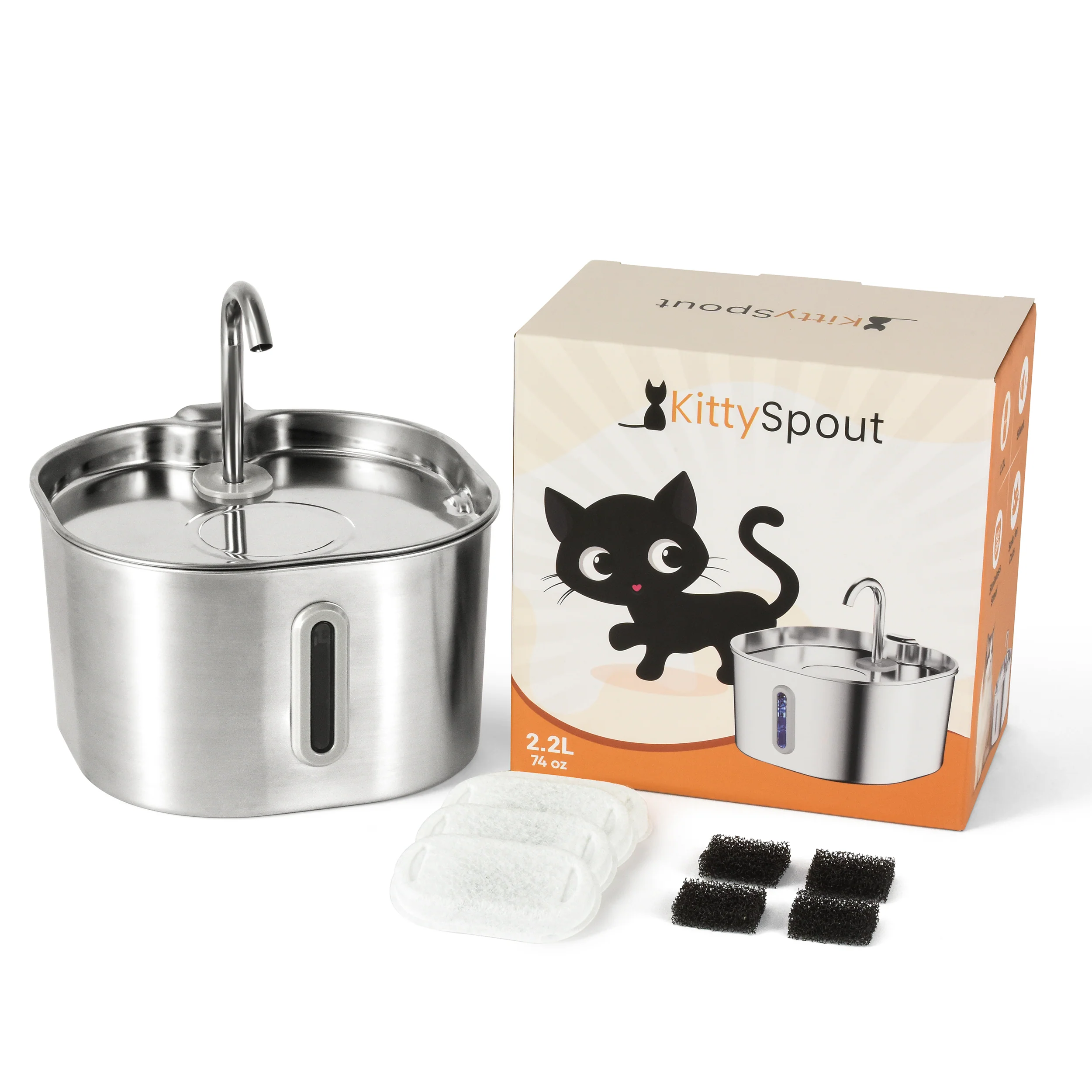 The KittySpout™ - 2.2L Fountain 2–month Kit - Image 10