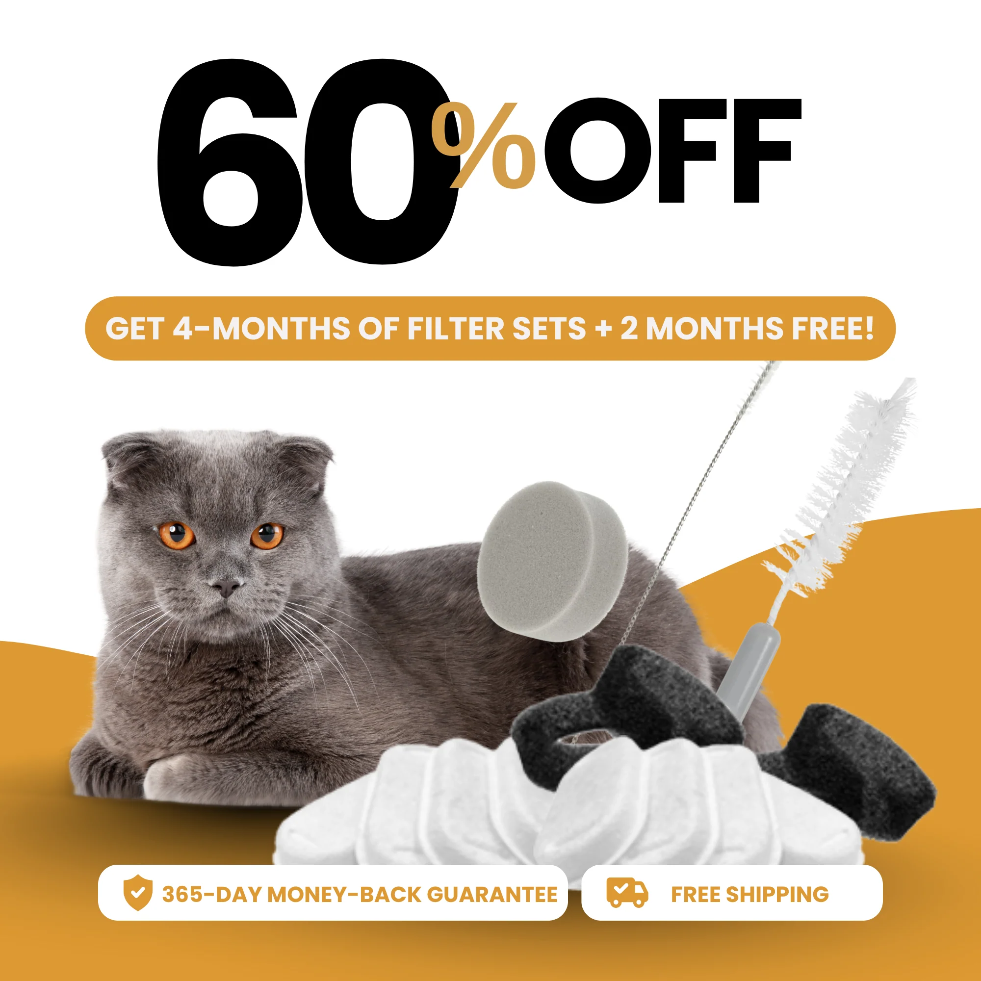 8x Filter Sets + 4x FREE Filters + FREE gift