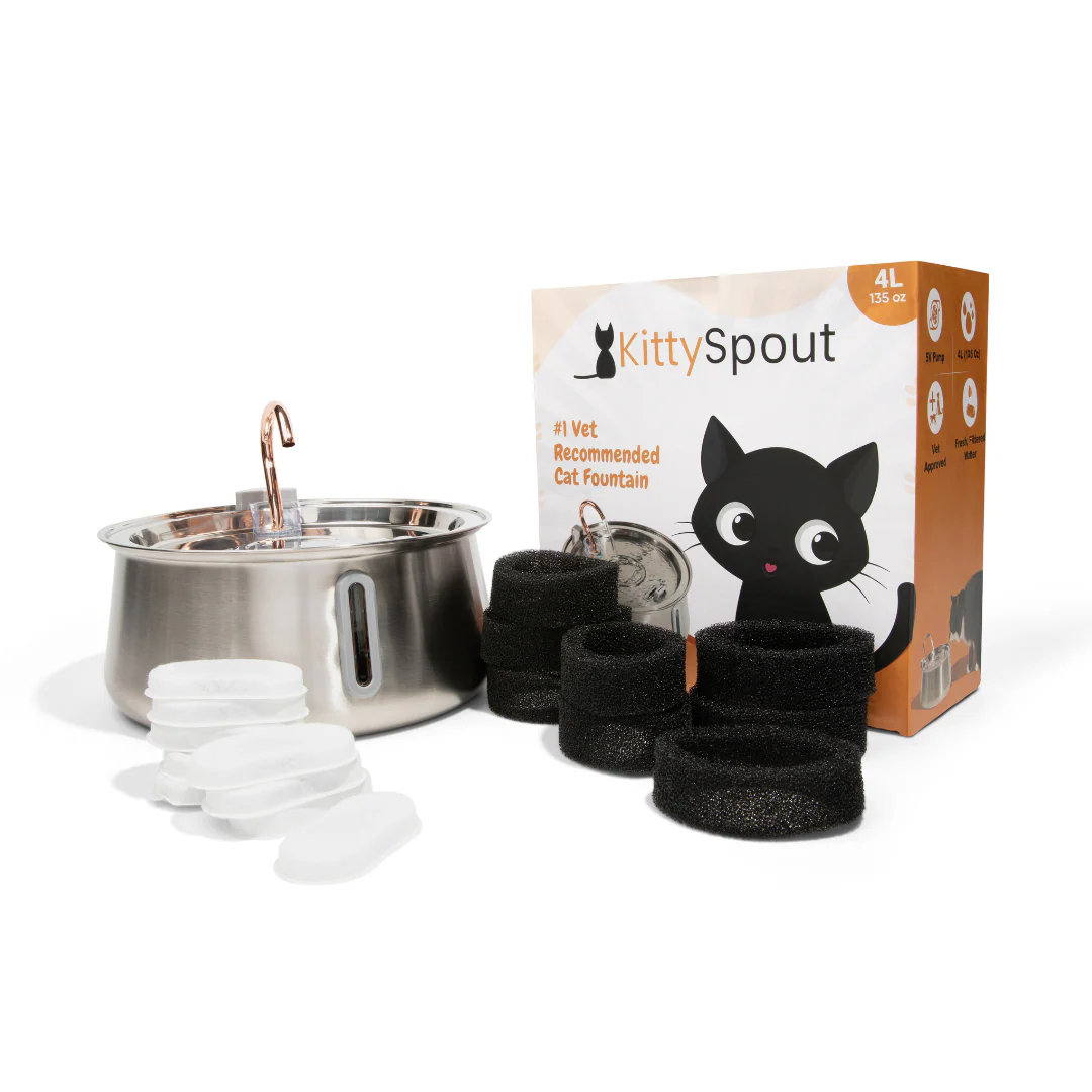 The KittySpout™ 2.0 - Health & Happiness Cat Kit - Image 11