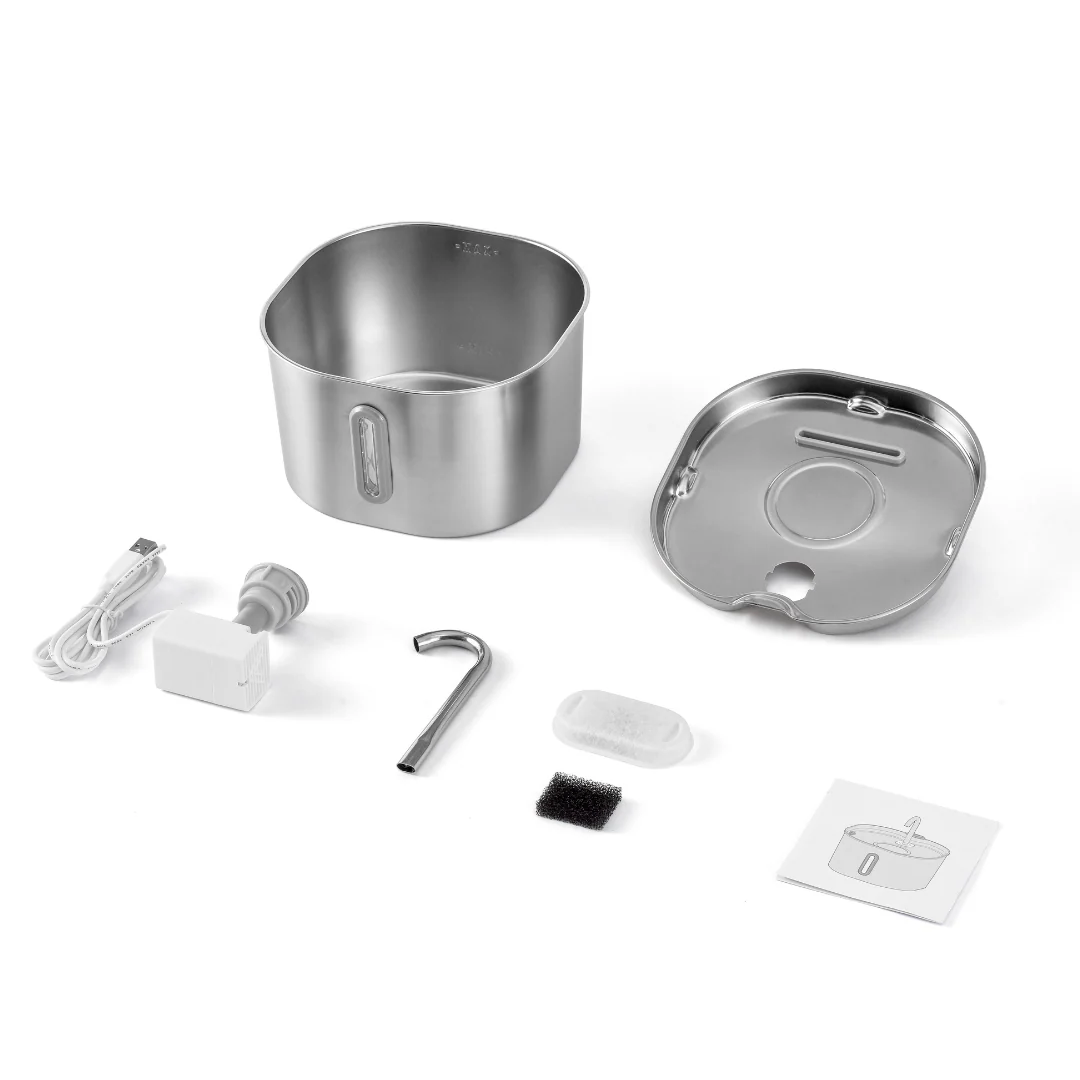 Like New The KittySpout - Health & Happiness Cat Kit (2.2L) - 4 Month: KittySpout + 8 filter sets + AC adapter + FREE gift - Image 9