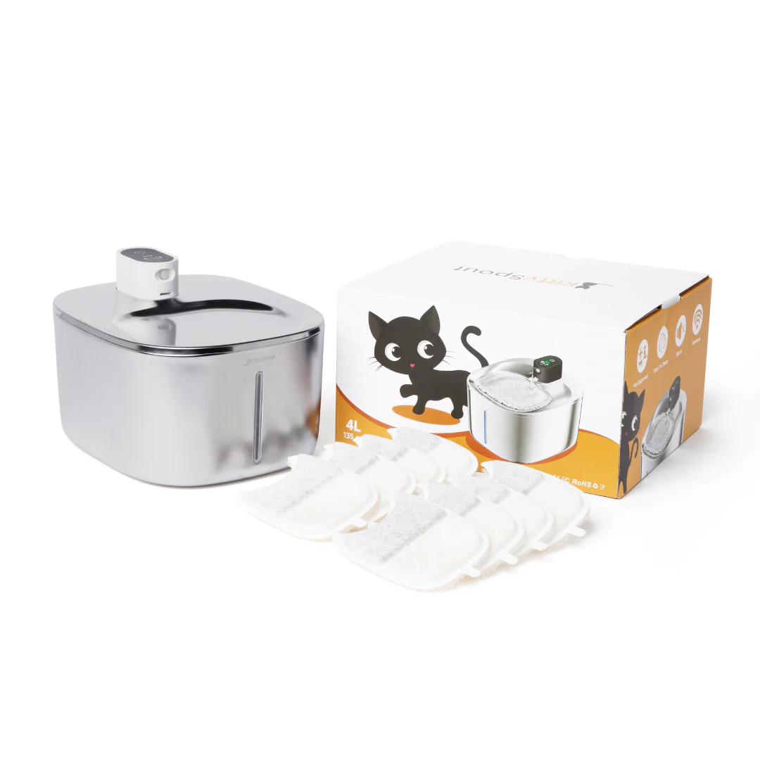 New The KittySpout - Wireless Fountain - 4 Month: Wireless KittySpout + 8 filter sets + free gift - Image 13