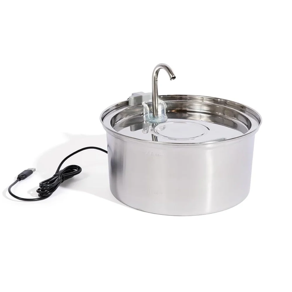 Pre-Owned KittySpout MFM001 Stainless Steel Cat Water Fountain, 3.2L - Image 3