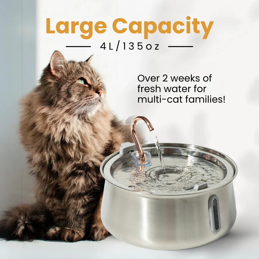 Pre-Owned The KittySpout 2.0 - Health & Happiness Cat Kit - 4 Month: KittySpout + 8 filter sets + AC adapter + FREE gift - Image 7