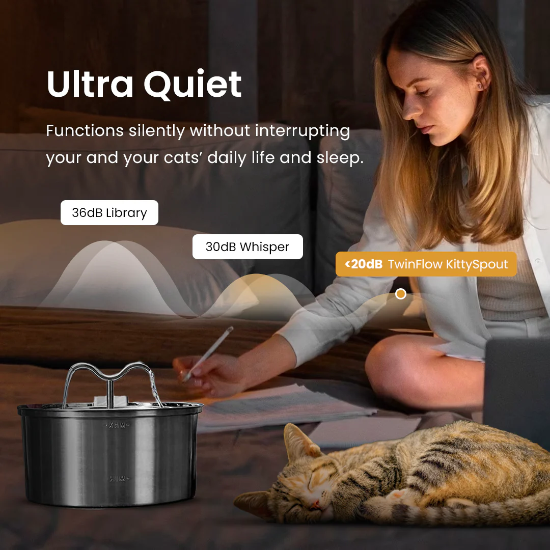 The KittySpout™ - TwinFlow Fountain - Image 5